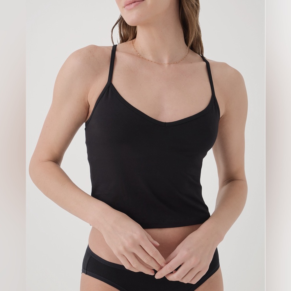 Everyday Shelf Bra Cropped Camisole